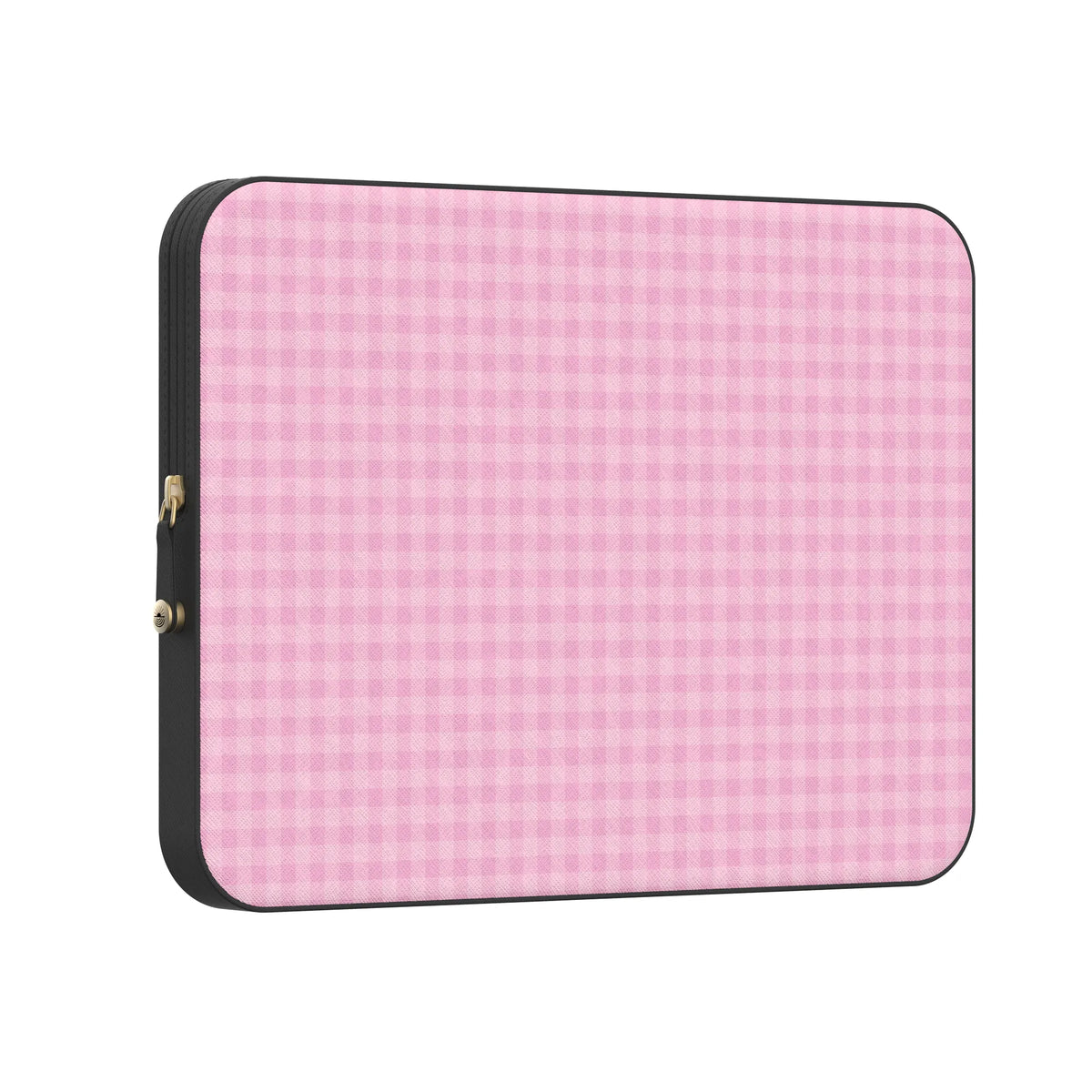 Sweet Jam | Light Pink Gingham Laptop Case