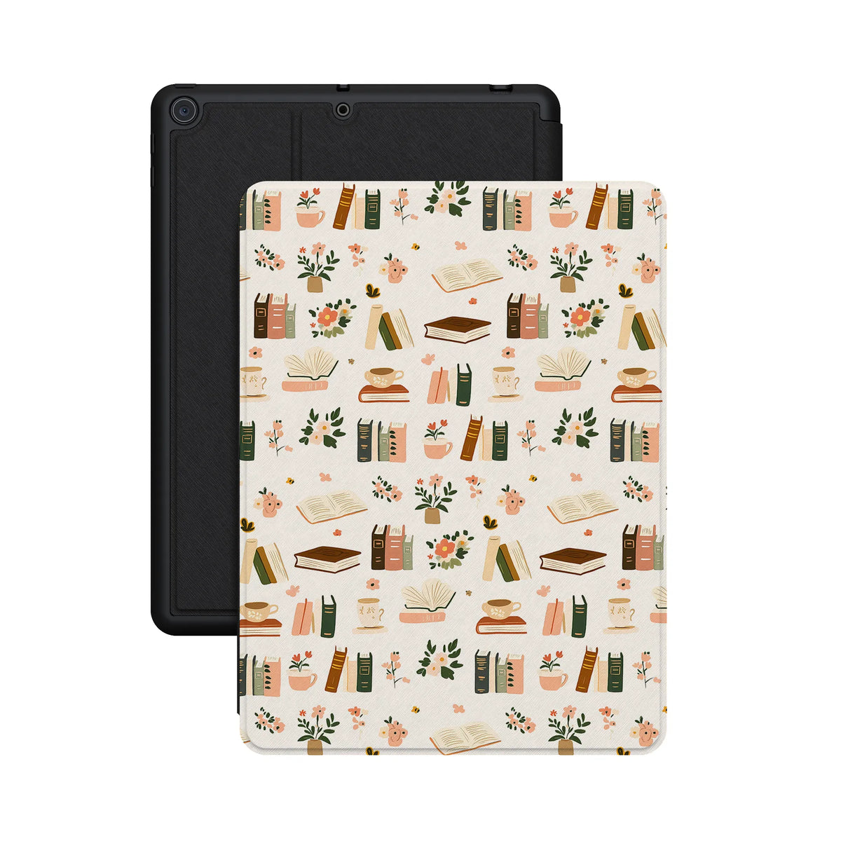 Cozy Fiction | Books & Blooms iPad Case