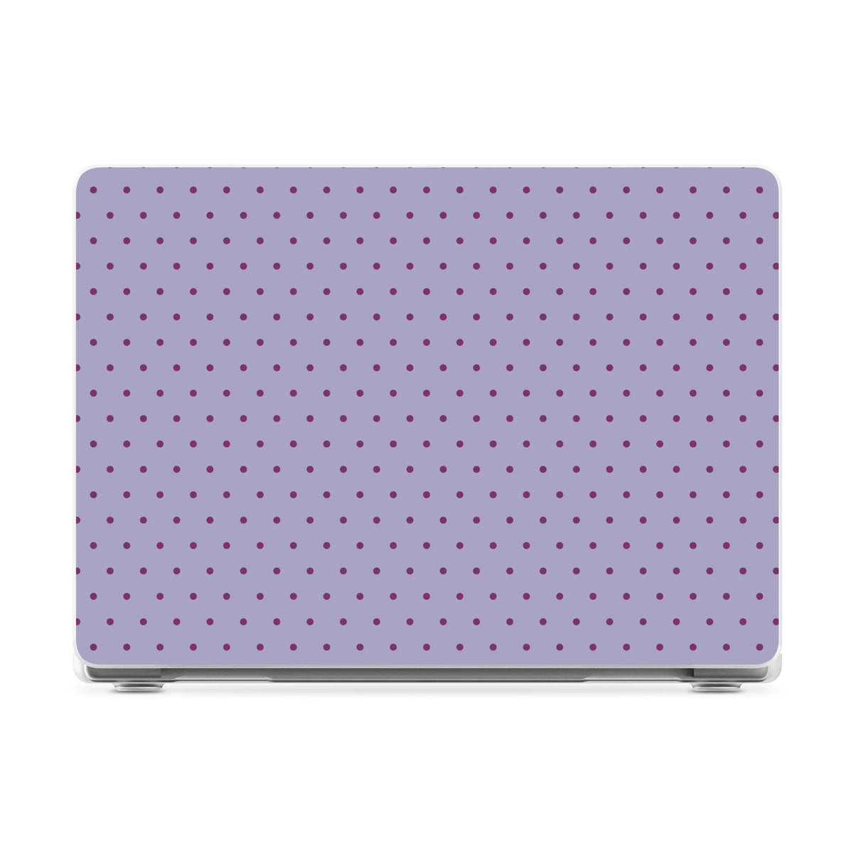 On the Dot | Purple & Plum Polka Dot Laptop Shell