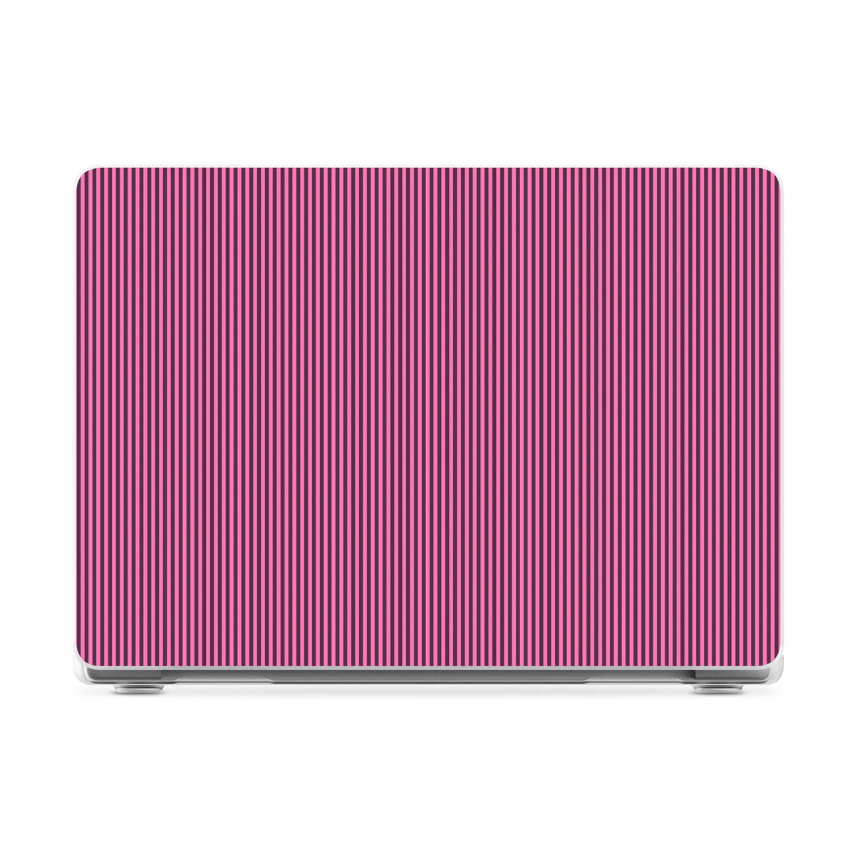 Stripes and the City | Pink & Purple Pinstripe Laptop Shell