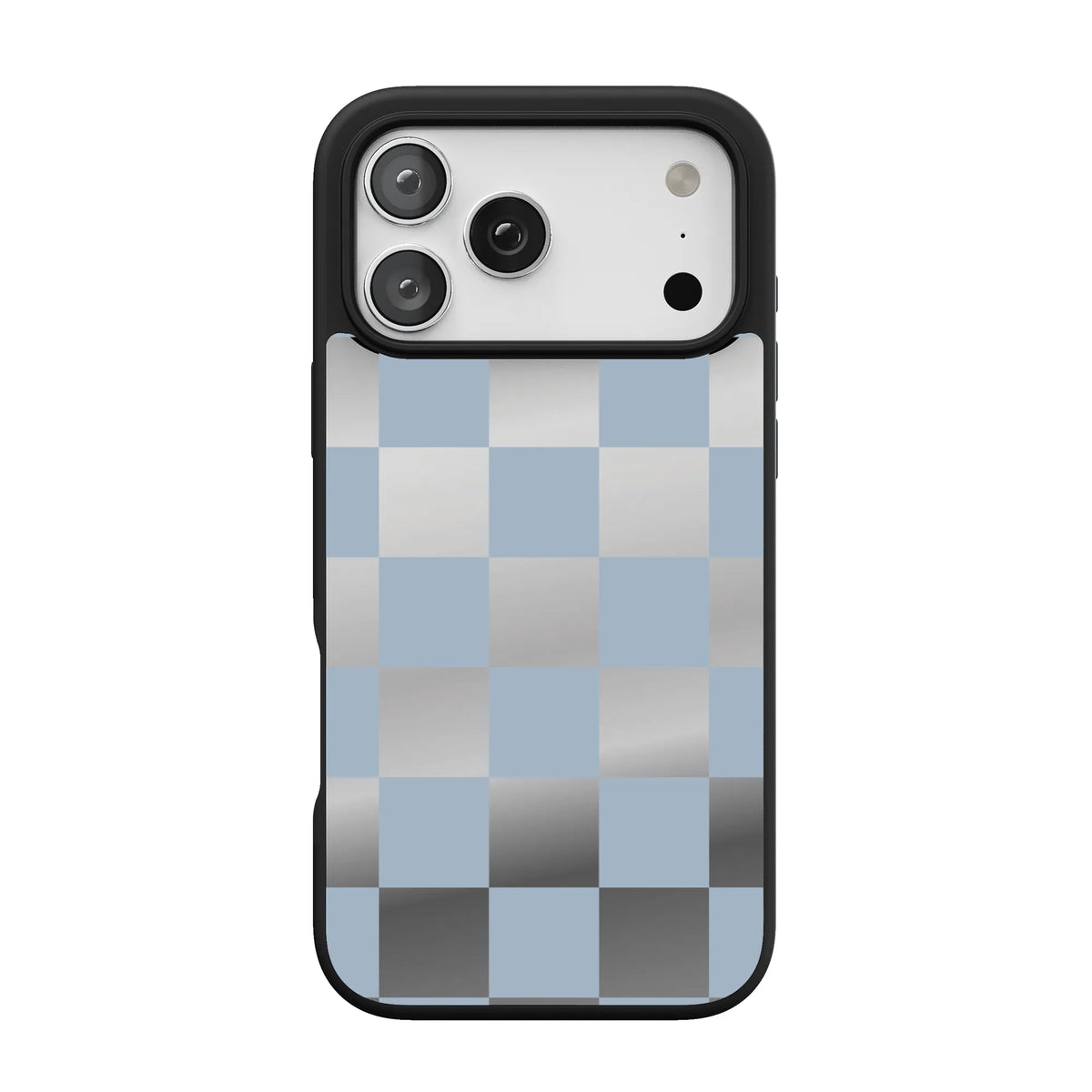 Fit Check | Light Blue Checkerboard Case