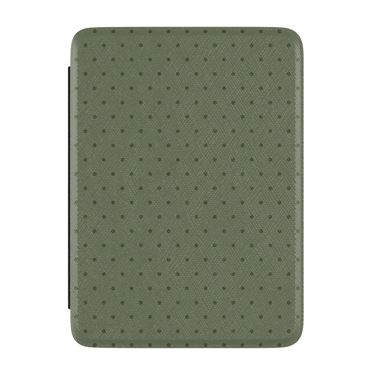On the Dot | Olive Green Polka Dot Kindle Case