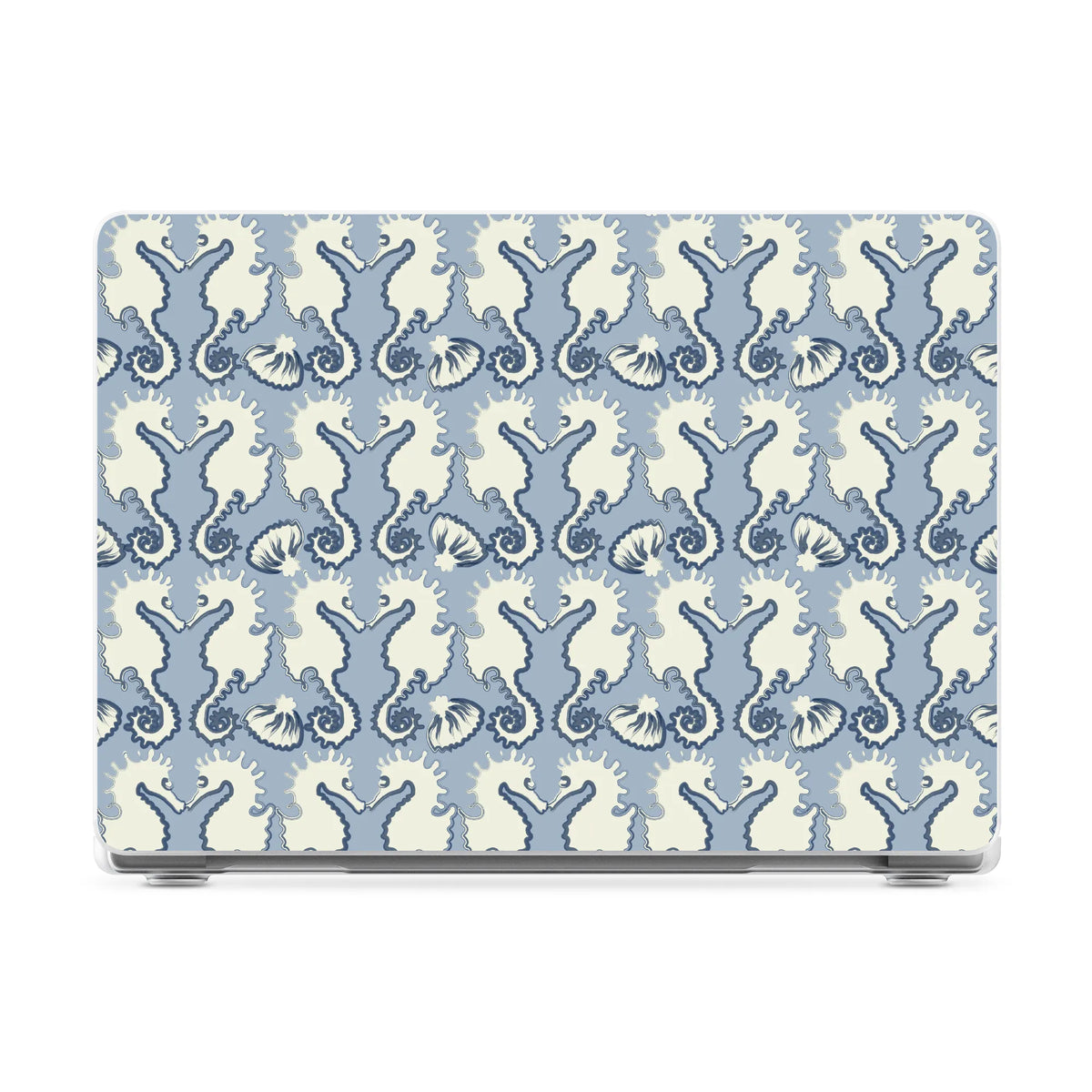 Seahorse Drift | Coastal Blues Laptop Shell