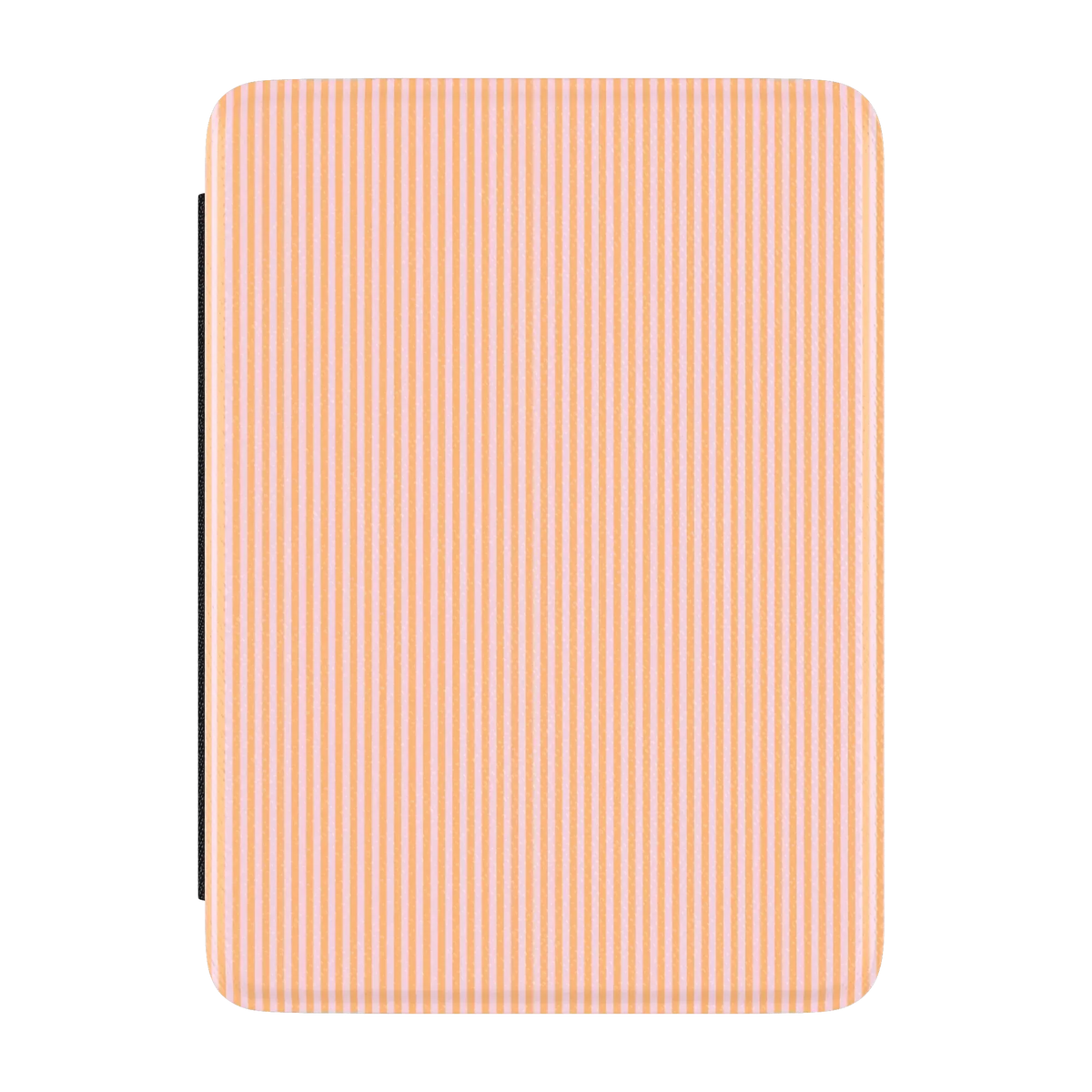 Stripes and the City | Orange & Pink Pinstripe Kindle Case