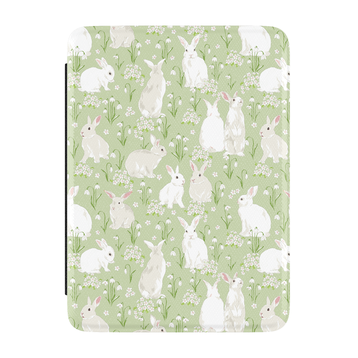 Hop to it | Green Bunny Kindle Case