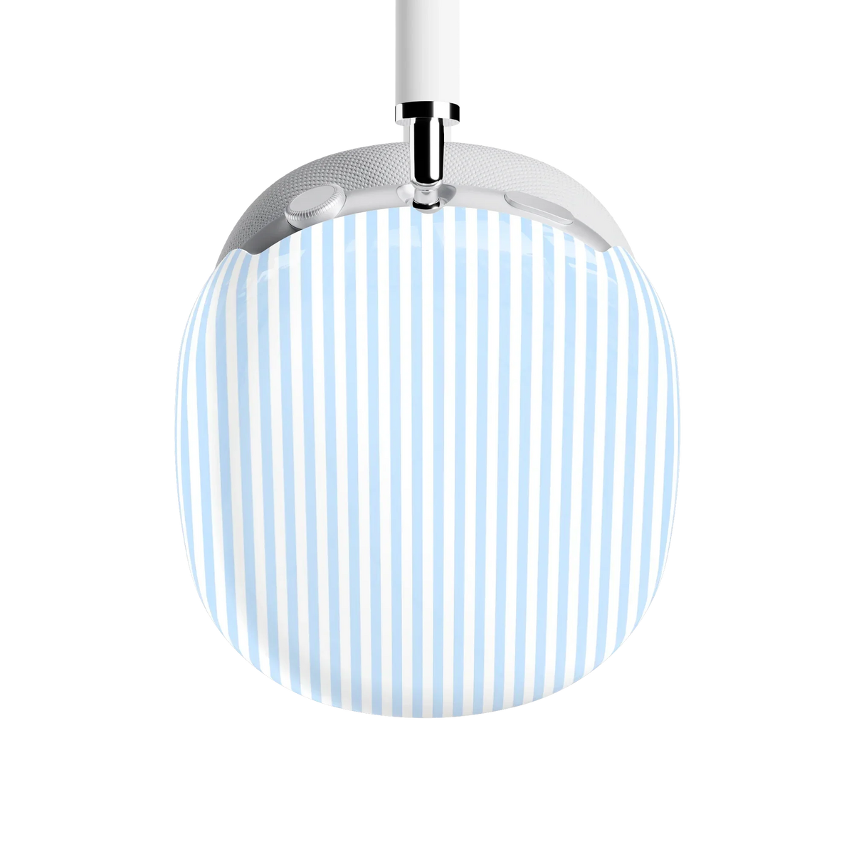 Stripes and the City | Light Blue Pinstripe AirPods Max Case