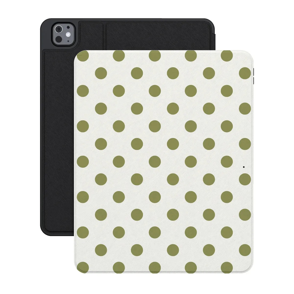 Spotted in SoHo | Green Polka Dot iPad Case