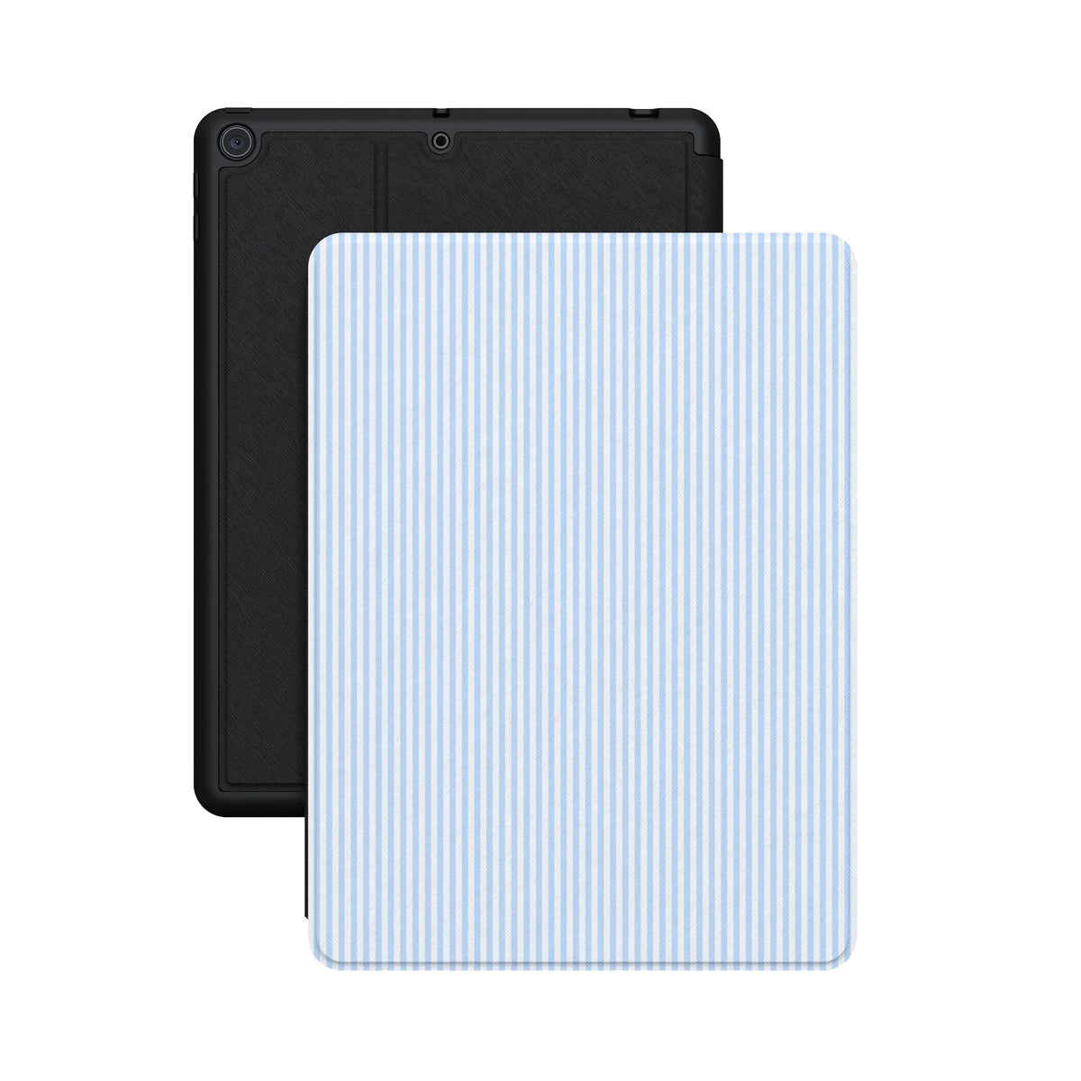 Stripes and the City | Light Blue Pinstripe iPad Case