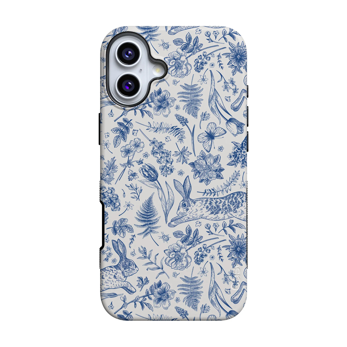 Hop & Bloom | Bunny Toile Case