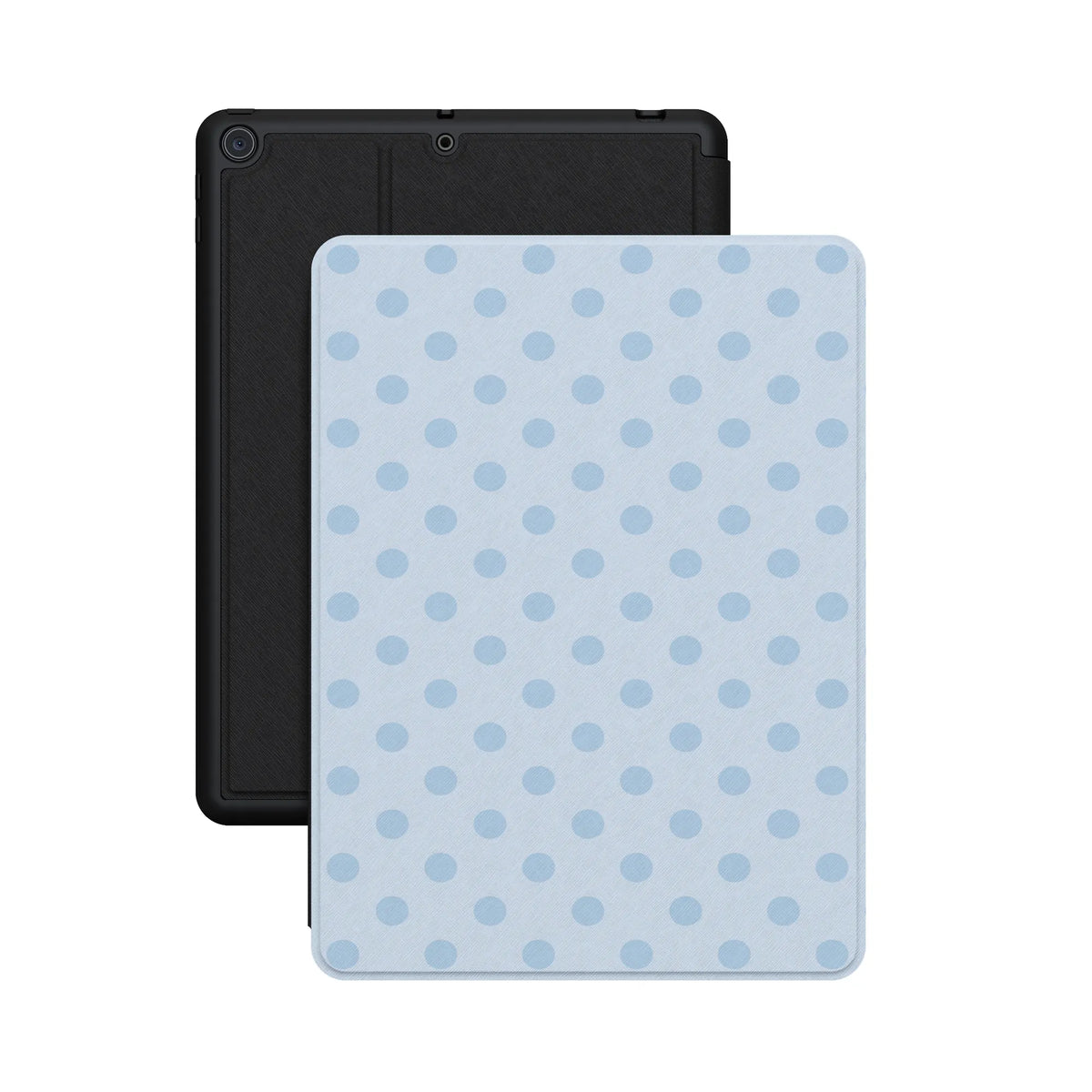 Spotted in SoHo | Light Blue Polka Dot iPad Case