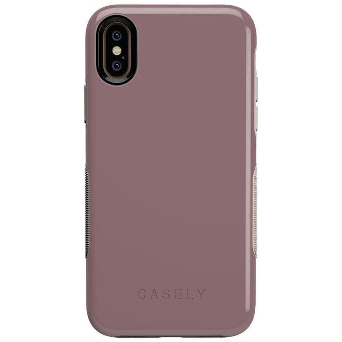 Purple Taupe on Nude | Ultra-Protective Bold Case