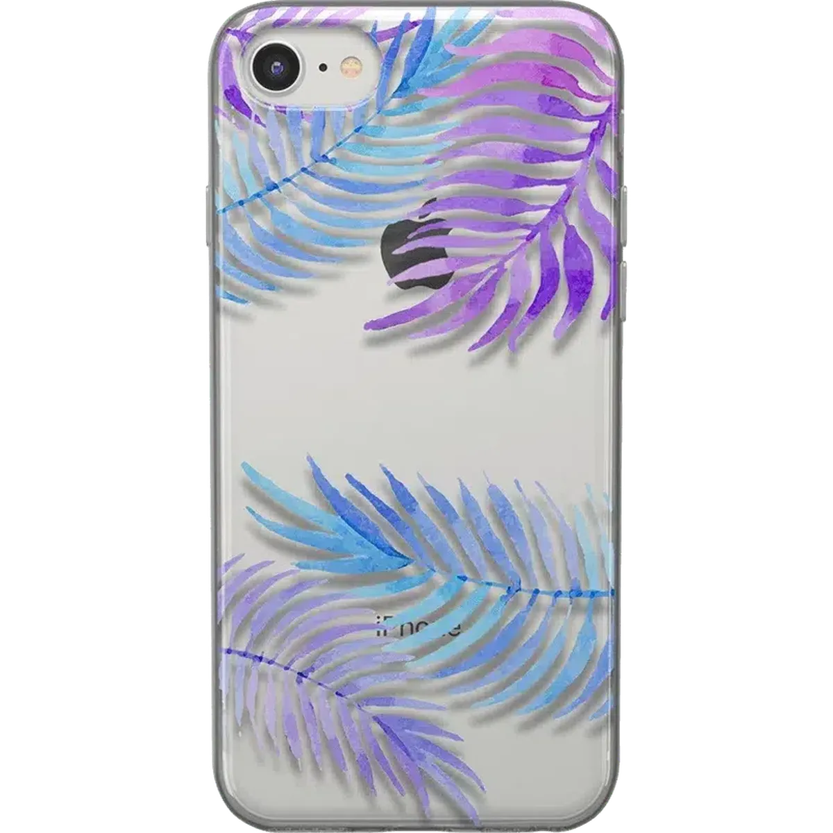 Tropical Blues | Palm Leaves Floral case