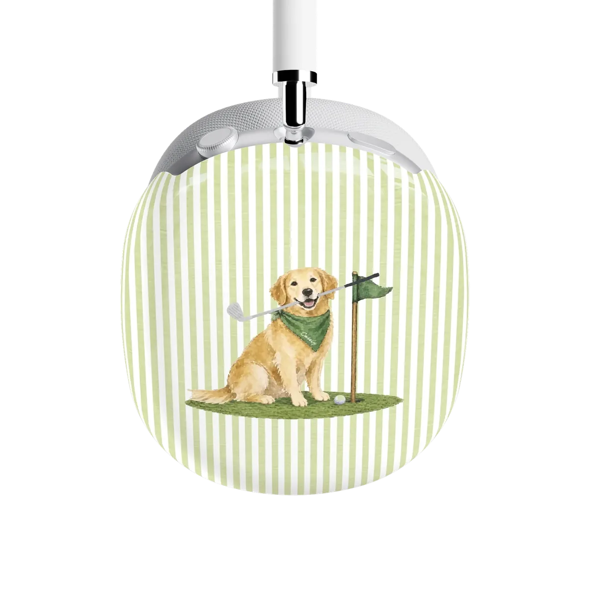 Golden on the Green | Clubhouse AirPods Max Case