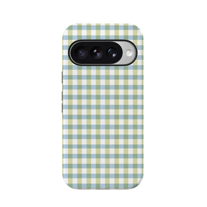 Pastel Picnic | Blue & Green Gingham Case