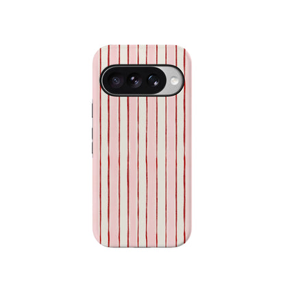 Pretty in Pastel | Blush Stripes Case