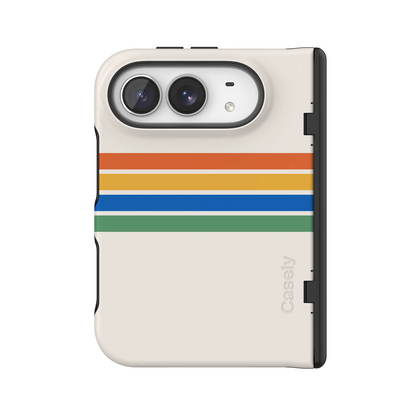 Totally Groovy | Rainbow Stripes Color Block Case