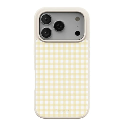 Pastel Picnic | Yellow Gingham Case