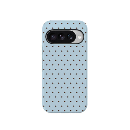 On the Dot | Blue Polka Dot Case
