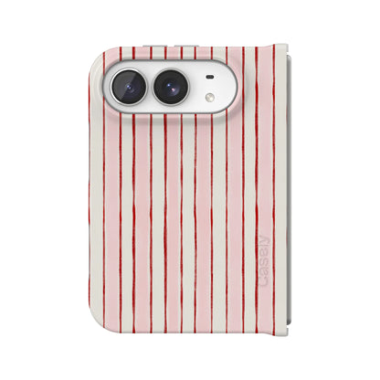 Pretty in Pastel | Blush Stripes Case