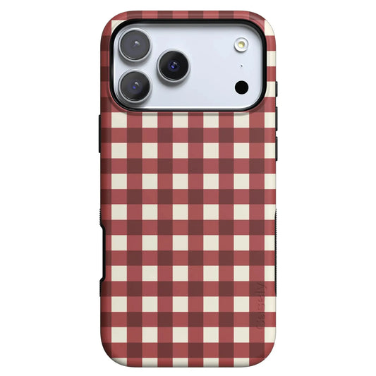 Checked Twice | Red Plaid Case