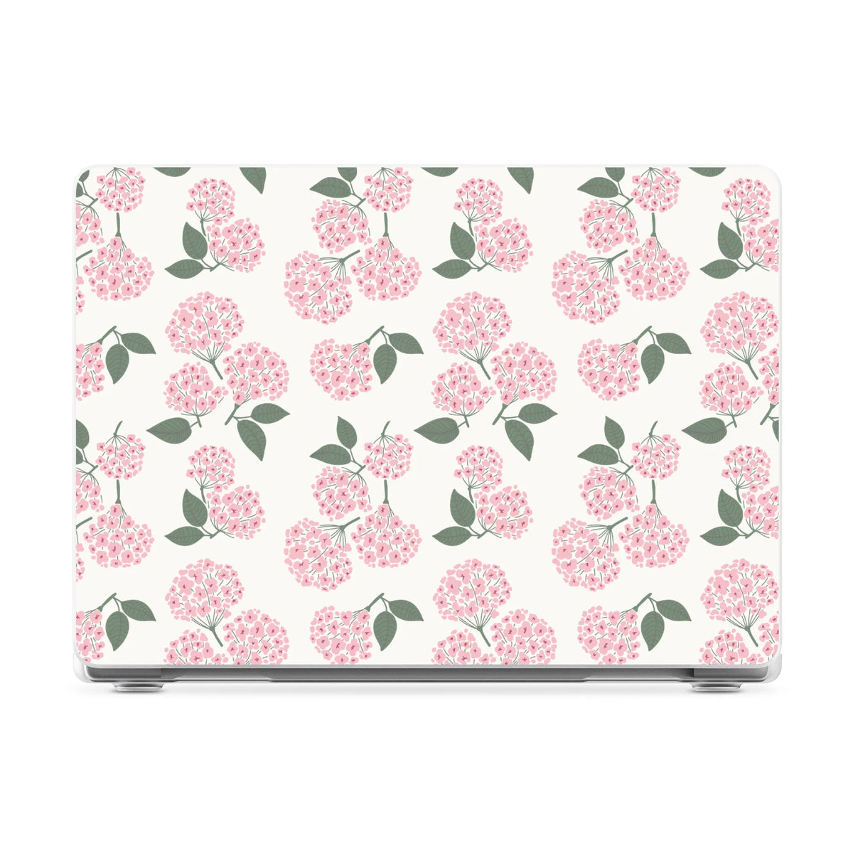 Nantucket Cottage | Pink Hydrangea Laptop Shell