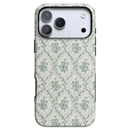 Sage Tapestry | Floral Vines Case