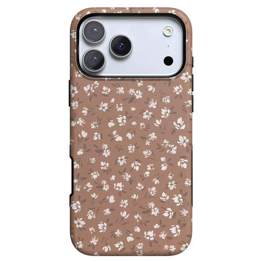 Mocha Meadow | Tiny Flowers Case