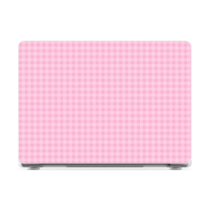 Sweet Jam | Light Pink Gingham Laptop Shell