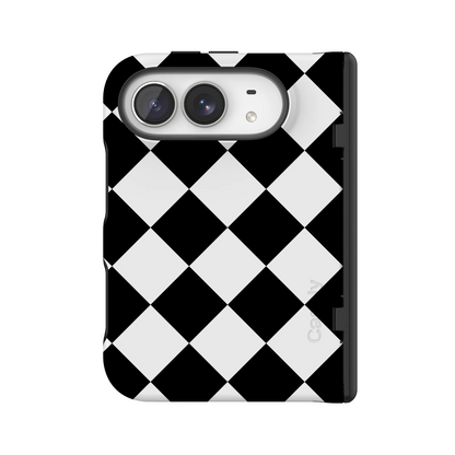 Black Checkerboard | High Contrast Design Case