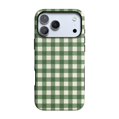 Checked Twice | Green Plaid Case