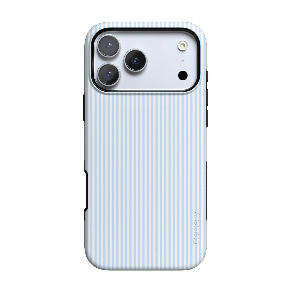 Stripes and the City | Light Blue Pinstripe Case