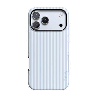 Stripes and the City | Light Blue Pinstripe Case