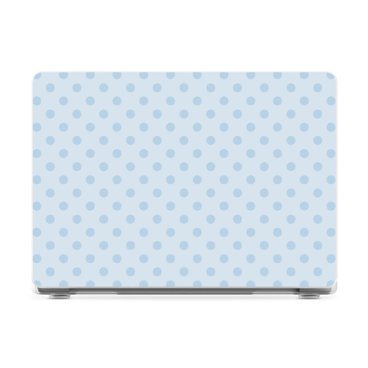 Spotted in SoHo | Light Blue Polka Dot Laptop Shell