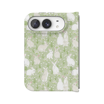 Hop to it | Green Bunny Case