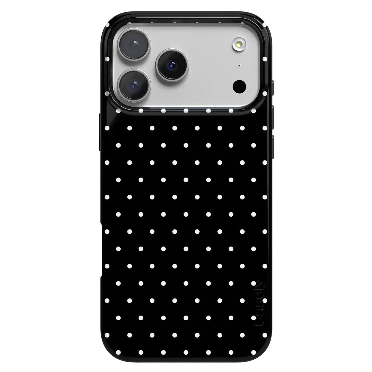 On the Dot | White Polka Dot Case