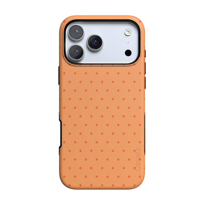 On the Dot | Orange Polka Dot Case