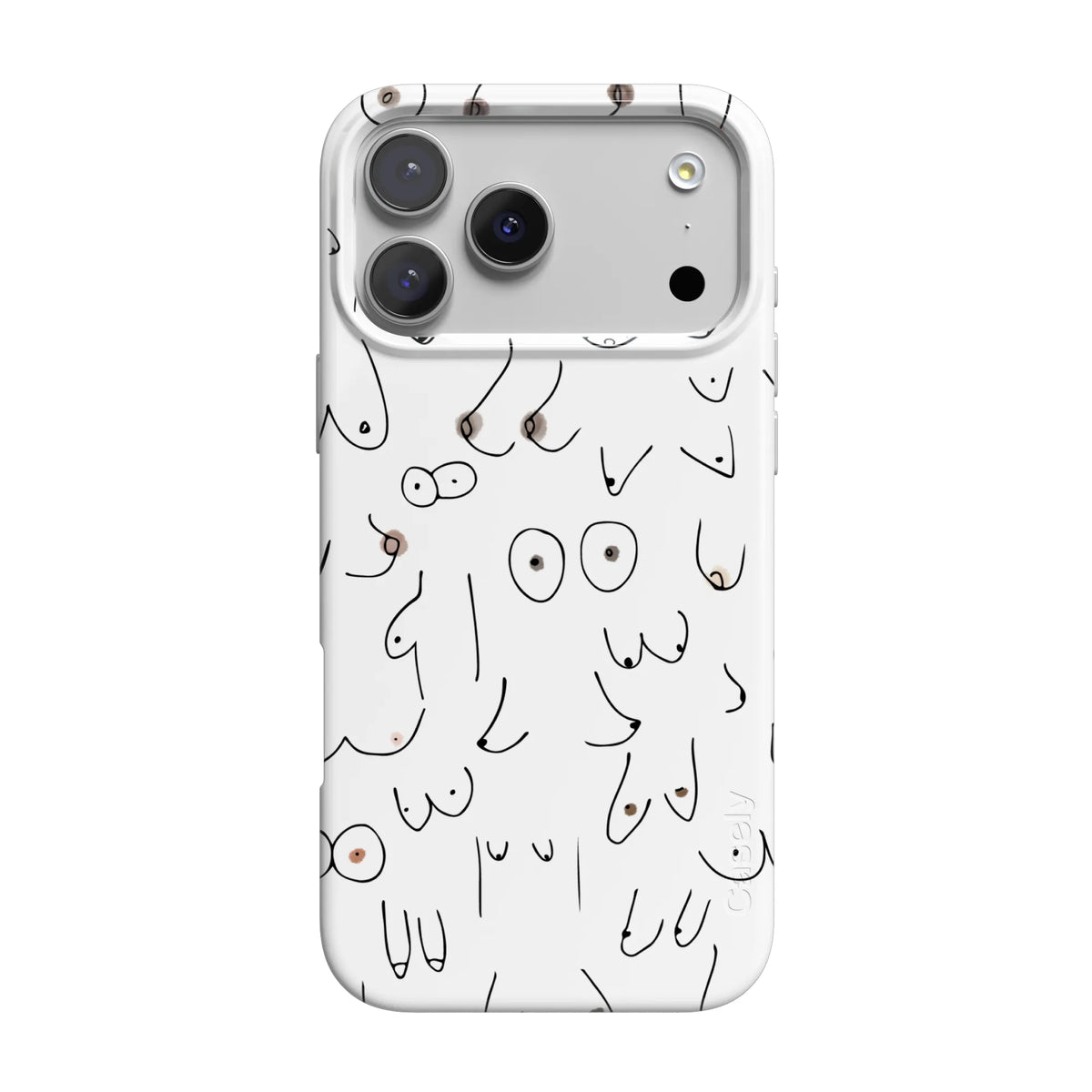 I'm With Her | Black & White Boobs Case