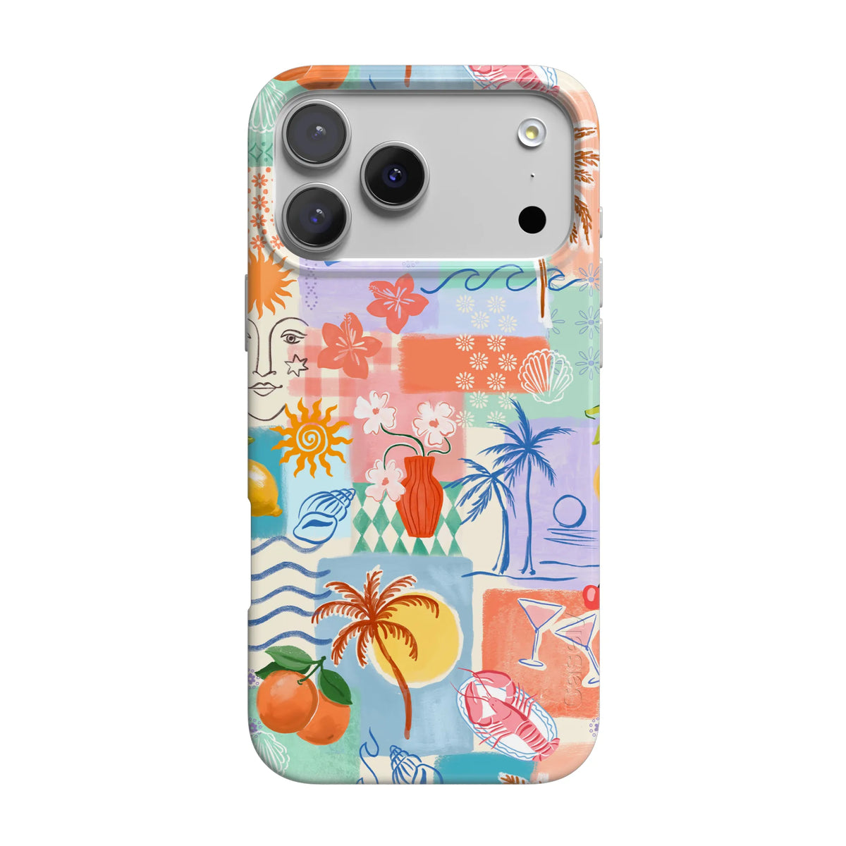 Tropical Heat | Beachy Collage Case