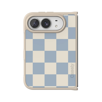 Fit Check | Light Blue Checkerboard Case