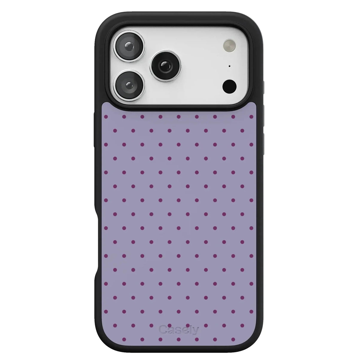 On the Dot | Purple & Plum Polka Dot Case