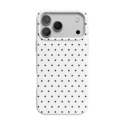 On the Dot | Black Polka Dot Case
