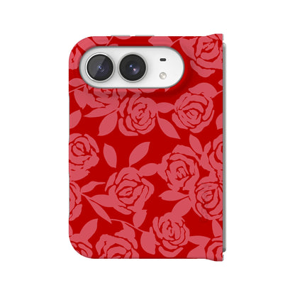 Final Rose | Red & Pink Floral Case