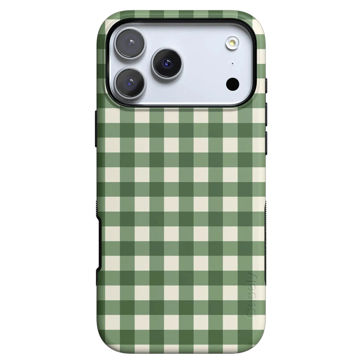 Checked Twice | Green Plaid Case