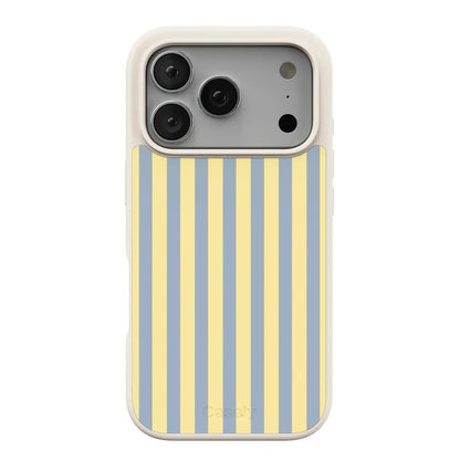 Coastline Stripes | Blue & Yellow Case