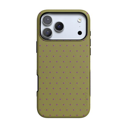 On the Dot | Moss & Plum Dots Case