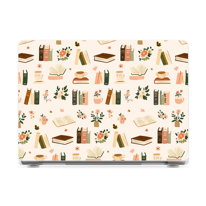 Cozy Fiction | Books & Blooms Laptop Shell