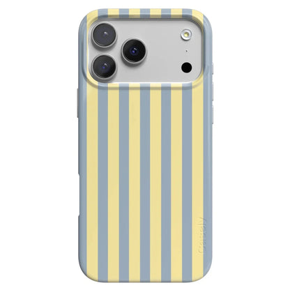 Coastline Stripes | Blue & Yellow Case