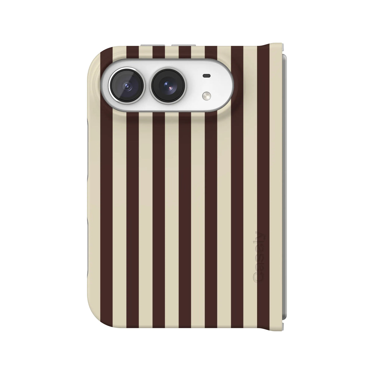 S'more Stripes | Brown Striped Case