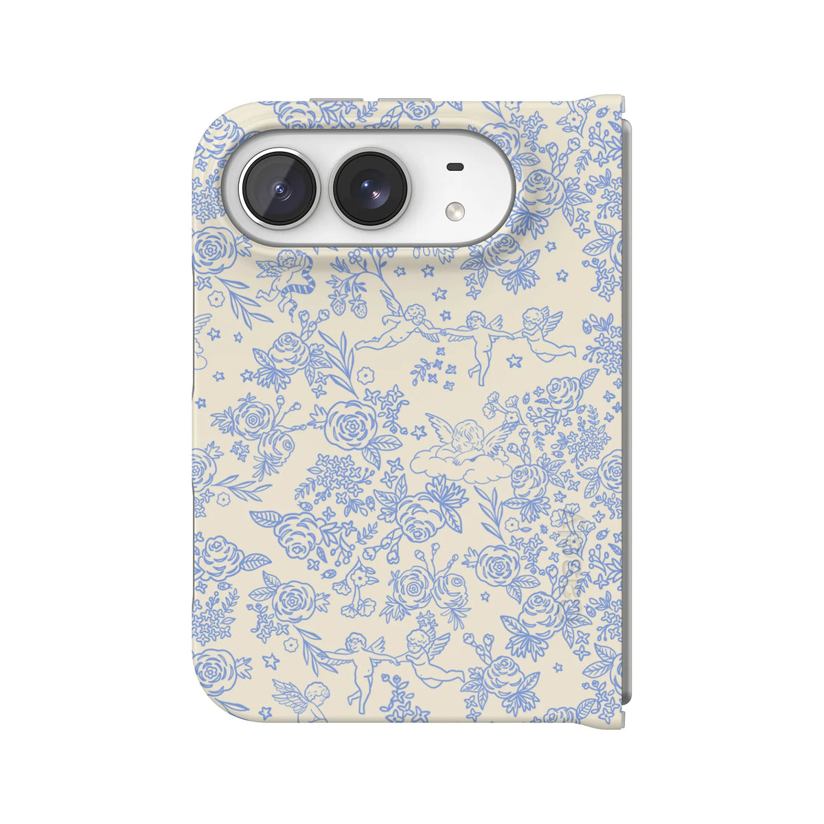 Cupid's Canvas | Periwinkle Floral Case