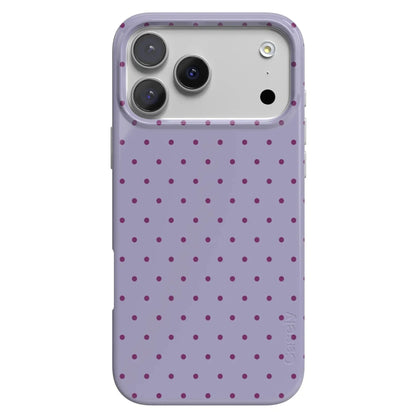 On the Dot | Purple & Plum Polka Dot Case